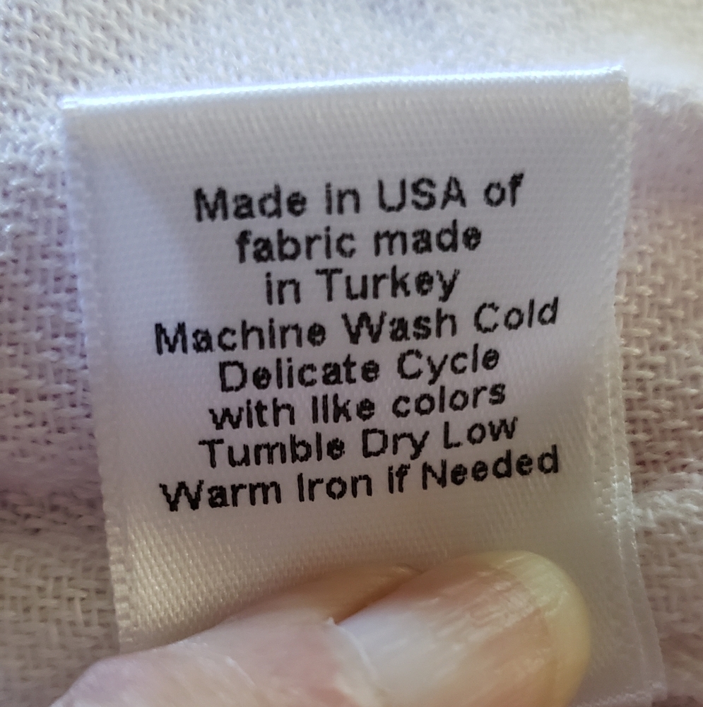 Pink and White Women's Swim Cover-Up - Picture 5 of 5